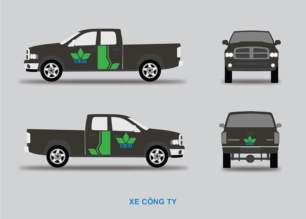 NÔNG DƯỢC HAI - Thiết kế logo và hệ thống nhận diện thương hiệu Nông Dược HAI