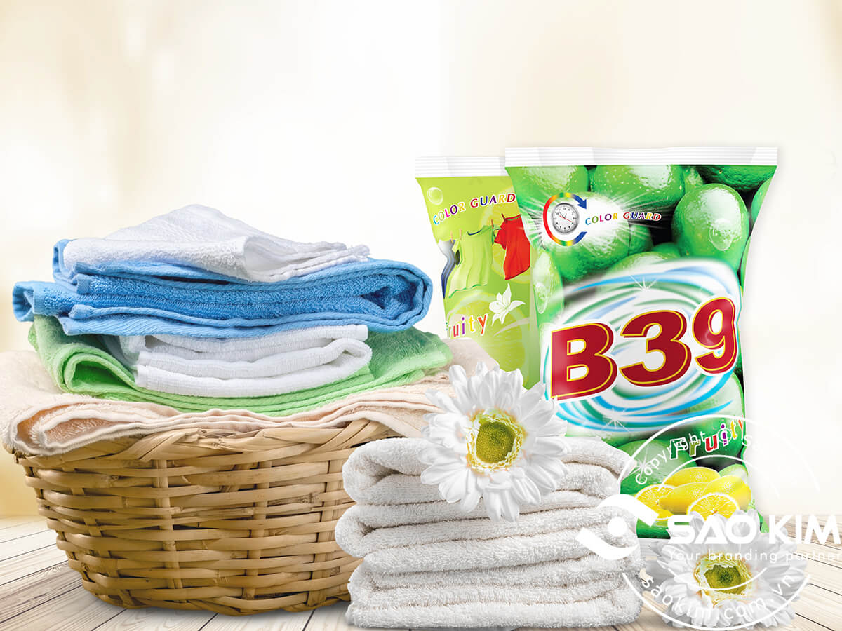 NETCO3 - Thiết kế bao bì bột giặt Netco