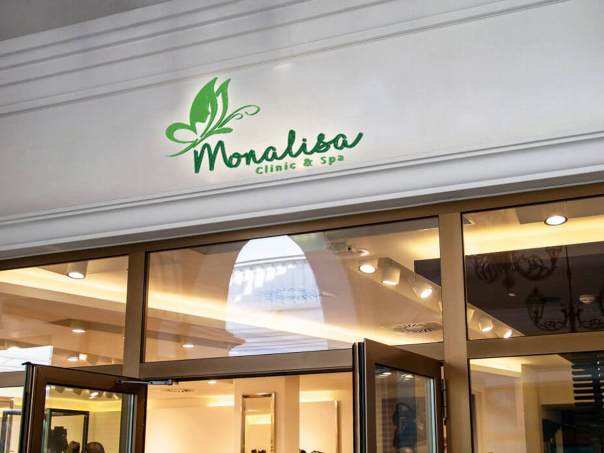 MONALISA SPA - Thiết kế logo Monalisa spa