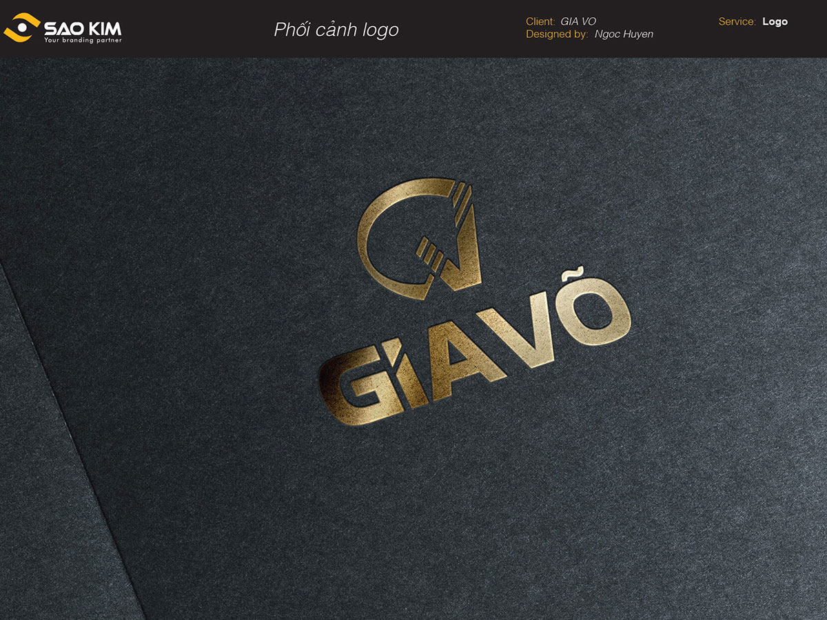GIA VÕ - Thiết kế bộ nhận diện thương hiệu Gia Võ