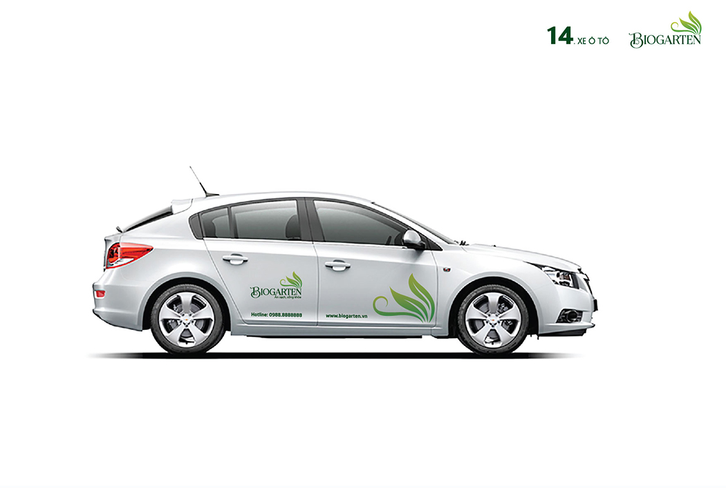 BIO GARTEN - Thiết kế logo và bộ nhận diện thương thực phẩm hữu cơ BioGarten