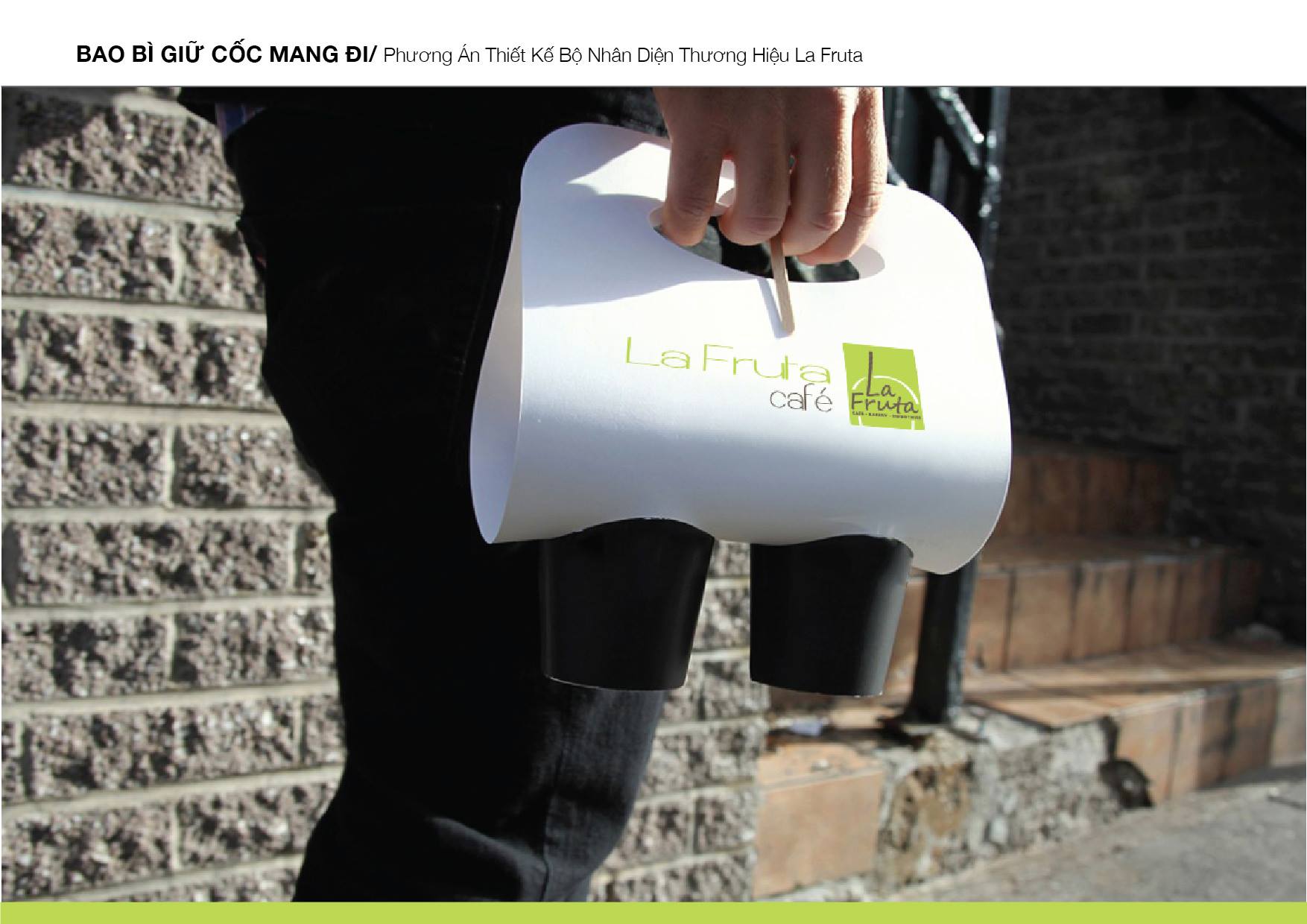 La Fruta Café - Dự án thiết kế nhận diện thương hiệu chuỗi cửa hàng café – nước trái cây La Fruta