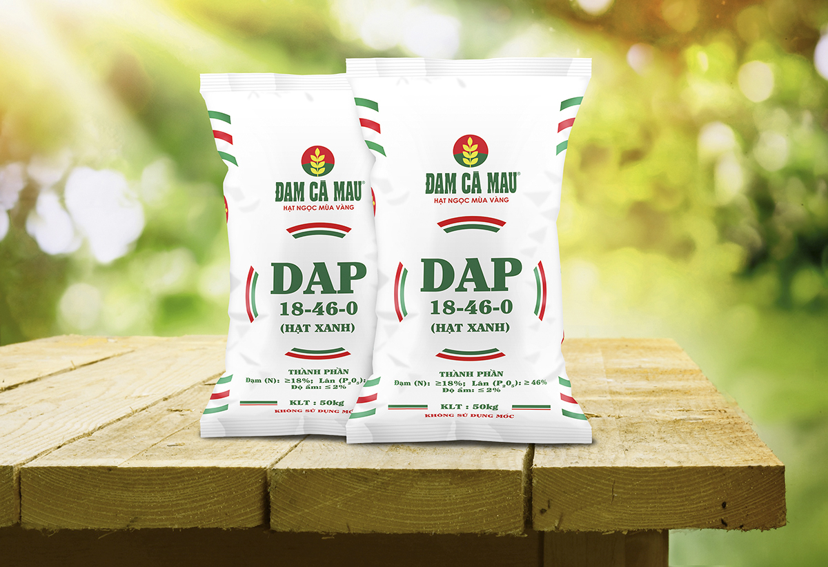 ĐẠM CÀ MAU - Thiết kế hệ thống bao bì sản phẩm mới cho phân bón Đạm Cà Mau