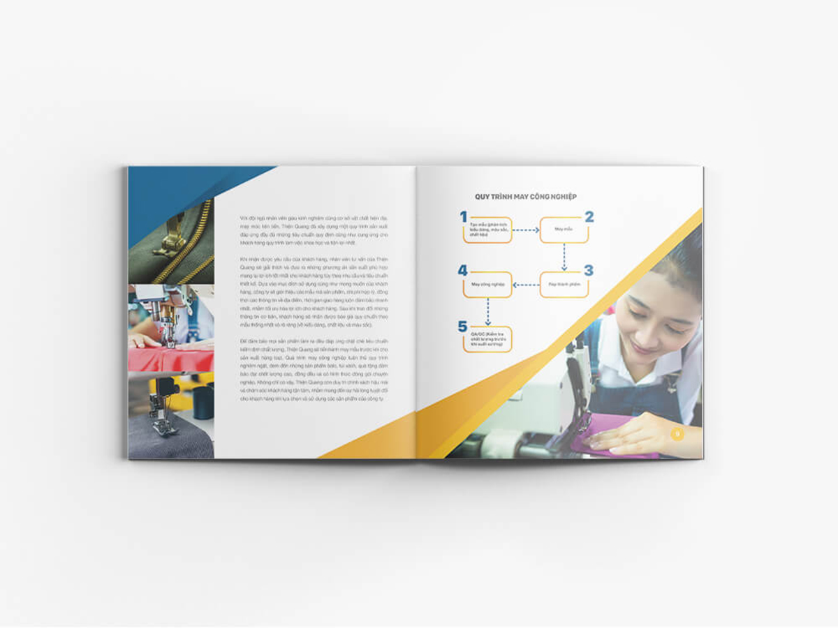 NGUYÊN THIỆU - Thiết kế và biên soạn nội dung profile Thiện Quang