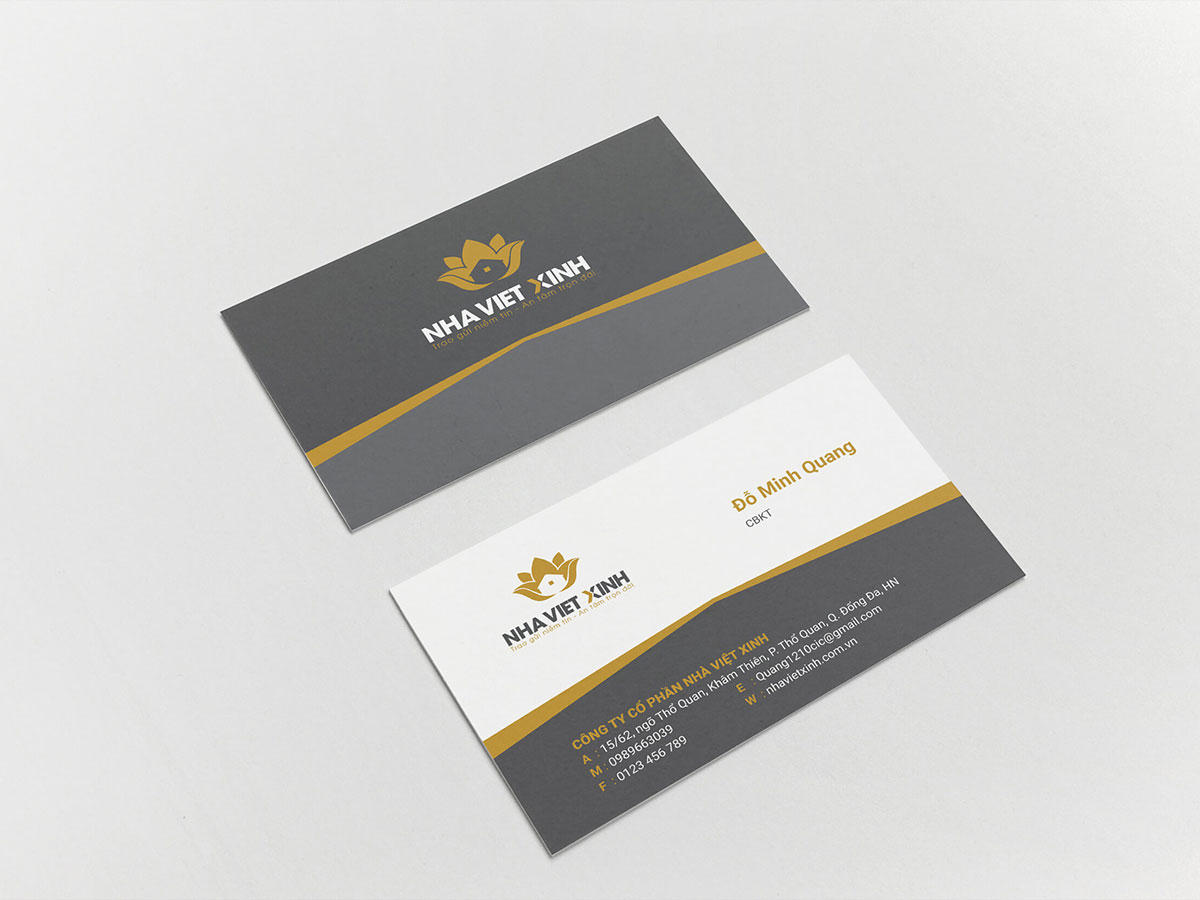 NHÀ VIỆT XINH - Thiết kế logo công ty Nhà Việt Xinh