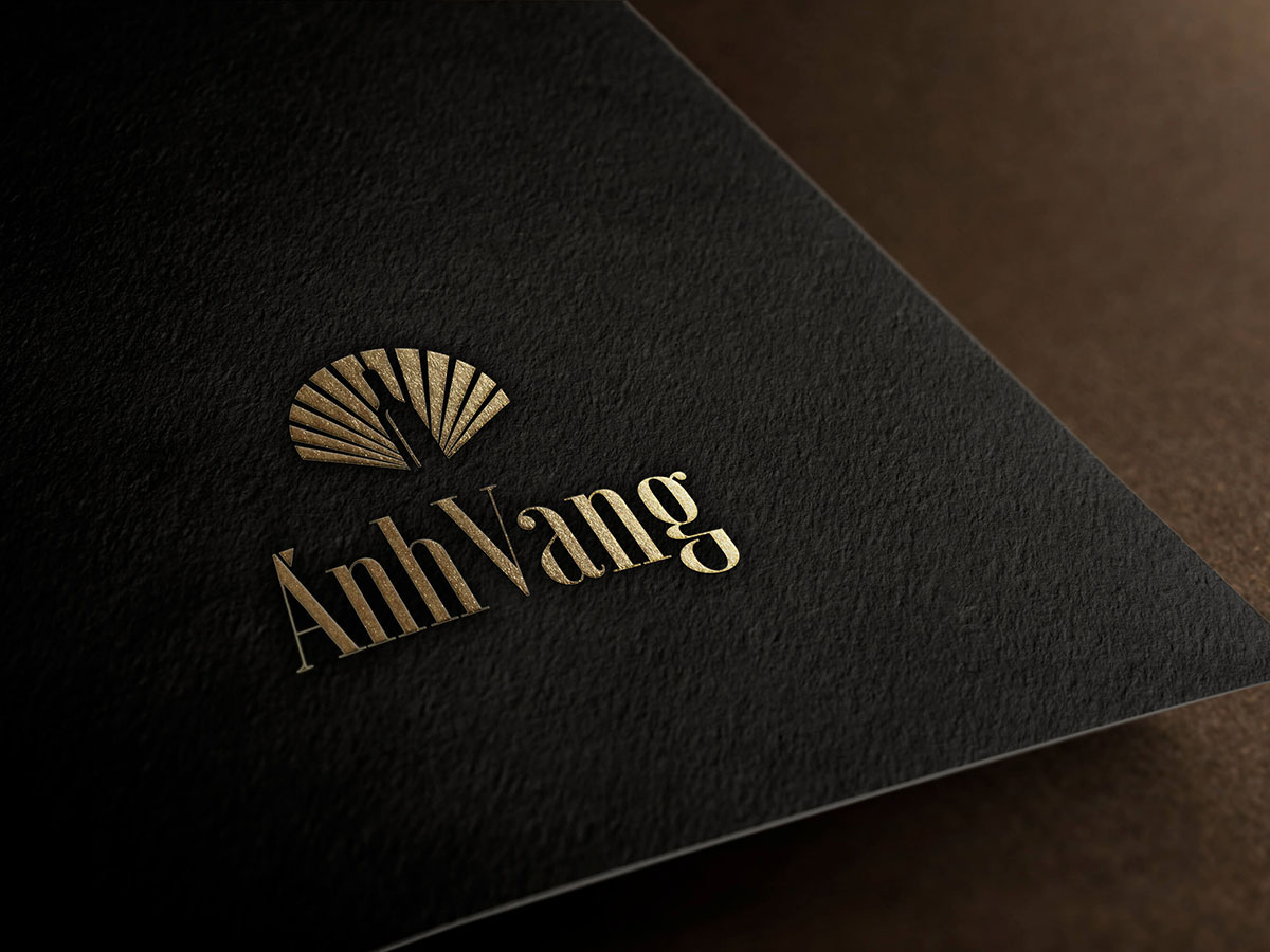 ÁNH VANG - Thiết kế logo rượu nhập khẩu Ánh Vang