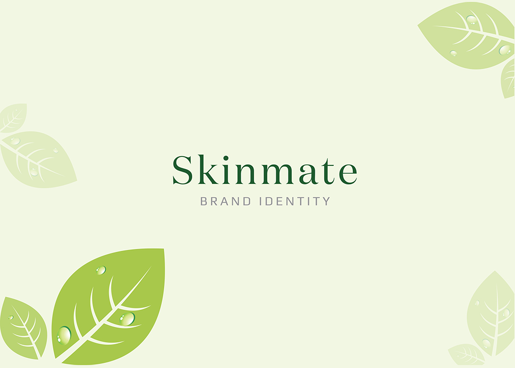 SKINMATE - Thiết kế logo mới cho thương hiệu mỹ phẩm SKINMATE