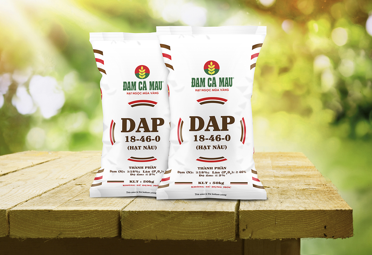 ĐẠM CÀ MAU - Thiết kế hệ thống bao bì sản phẩm mới cho phân bón Đạm Cà Mau