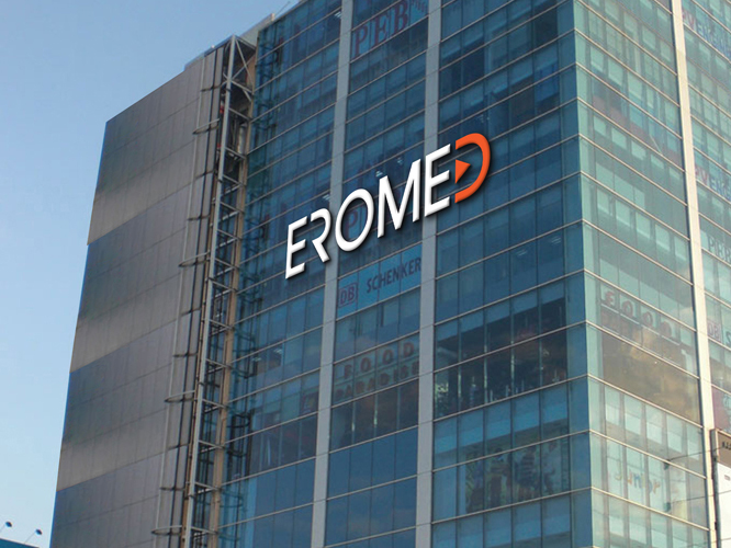 EROMED - Thiết kế bộ ấn phẩm nhận diện thương hiệu EROMED