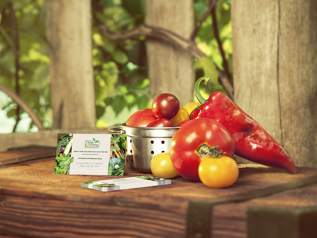 CLEAN COOKING - Thiết kế logo và ấn phẩm marketing thương hiệu thực phẩm Clean Cooking