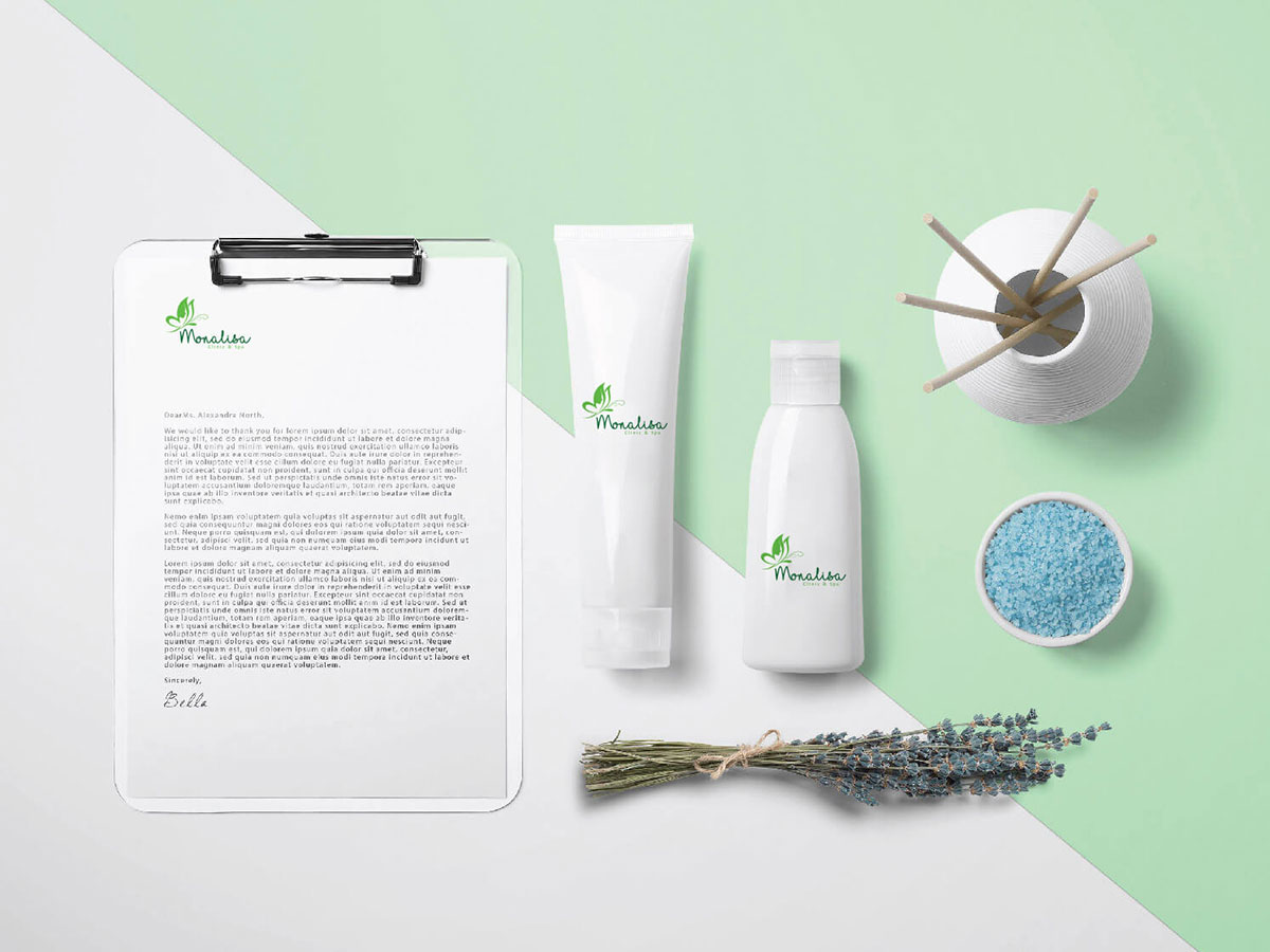 MONALISA SPA - Thiết kế logo Monalisa spa
