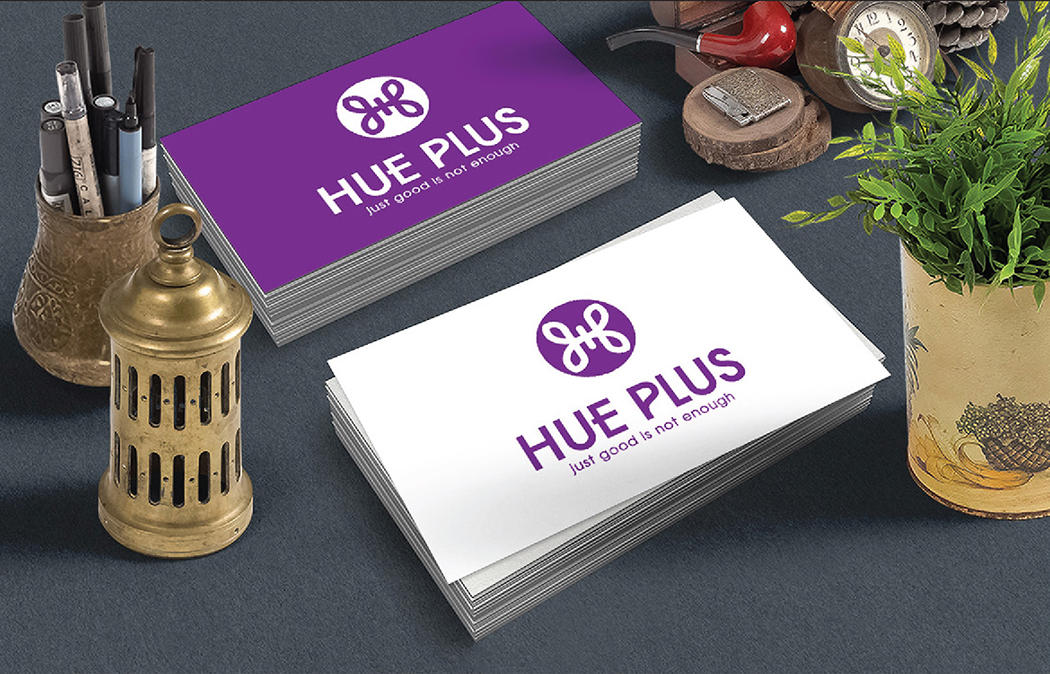 HUE PLUS - Thiết kế logo và hệ thống nhận diện thương hiệu nhà hàng Hue Plus