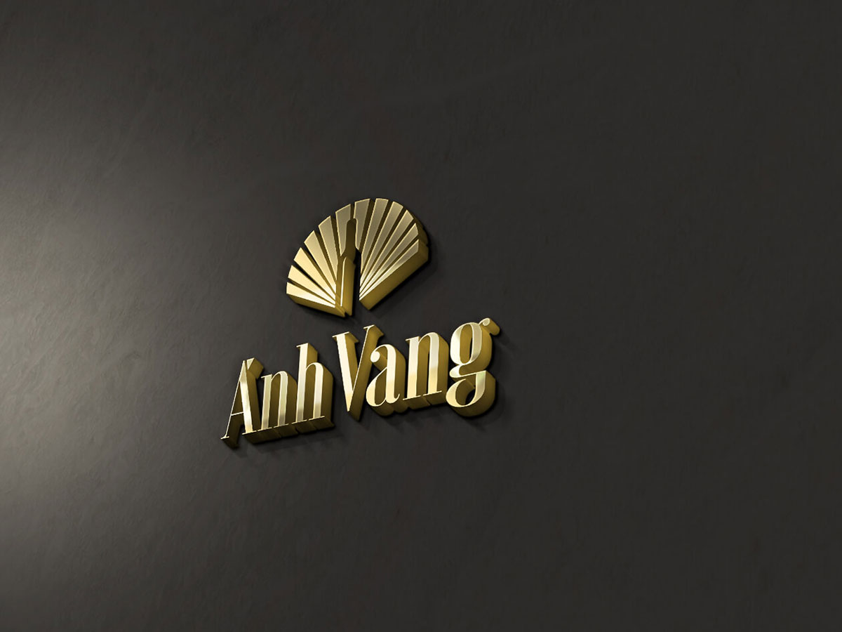 ÁNH VANG - Thiết kế logo rượu nhập khẩu Ánh Vang
