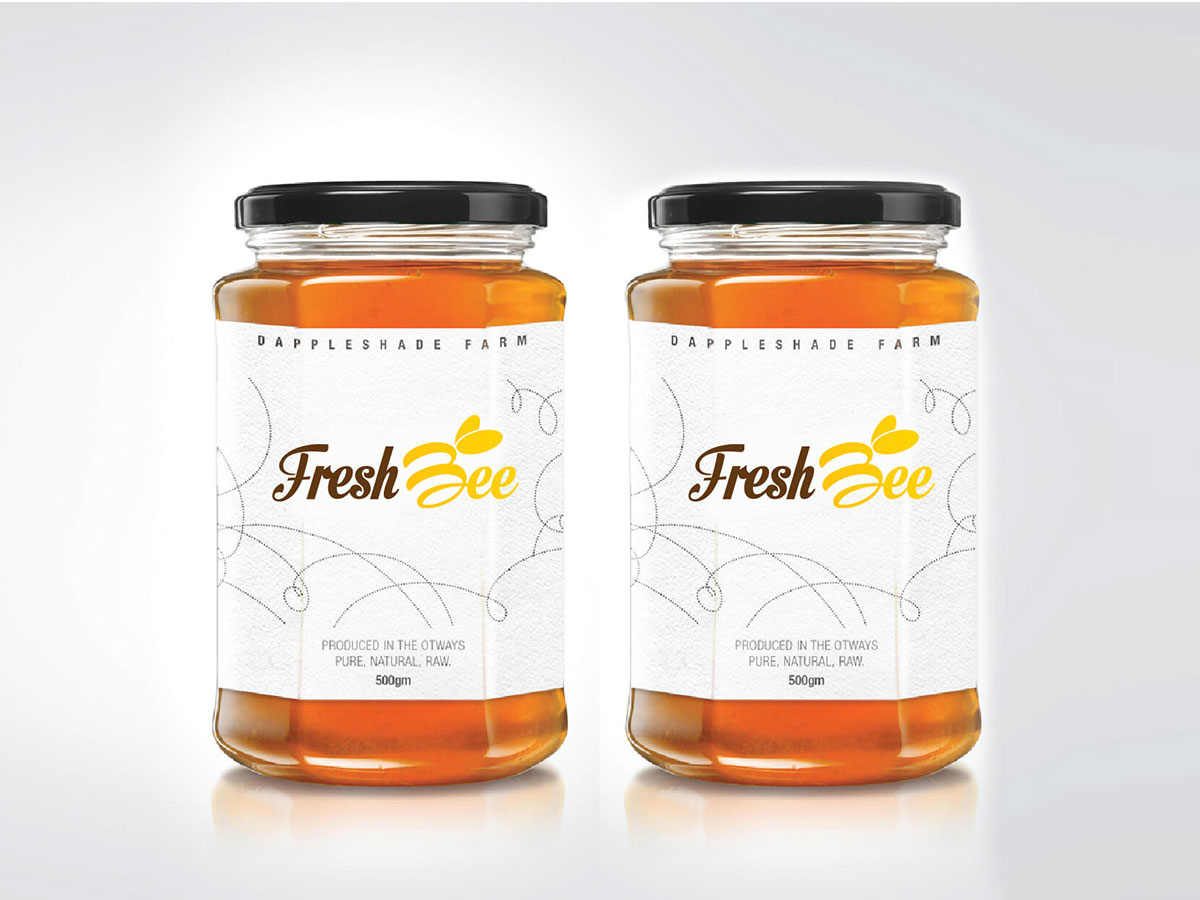FRESH BEE - Thiết kế logo Fresh Bee