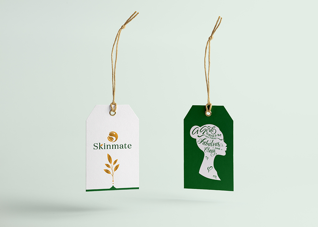 SKINMATE - Thiết kế logo mới cho thương hiệu mỹ phẩm SKINMATE
