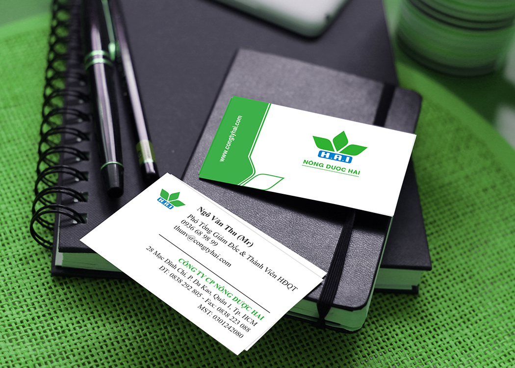 NÔNG DƯỢC HAI - Thiết kế logo và hệ thống nhận diện thương hiệu Nông Dược HAI