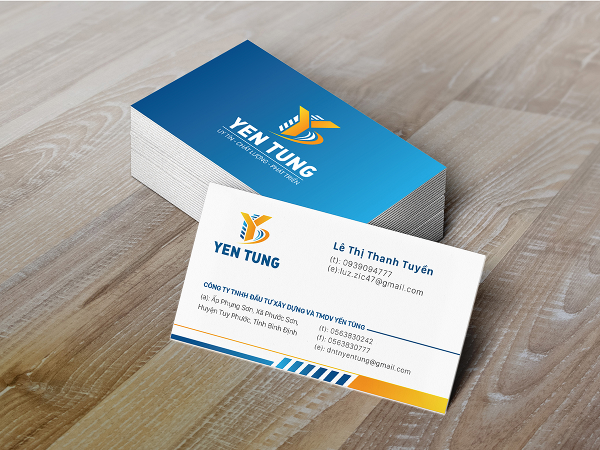 YẾN TÙNG - Thiết kế logo và bộ nhận diện thương hiệu công ty xây dựng Yến Tùng