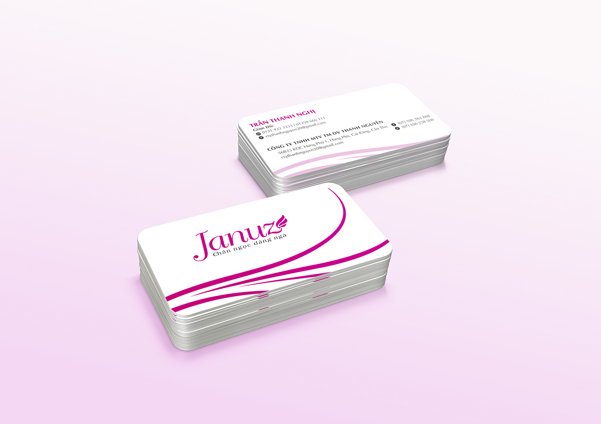 JANUZ - Thiết kế logo và nhận diện thương hiệu thời trang nữ JANUZ