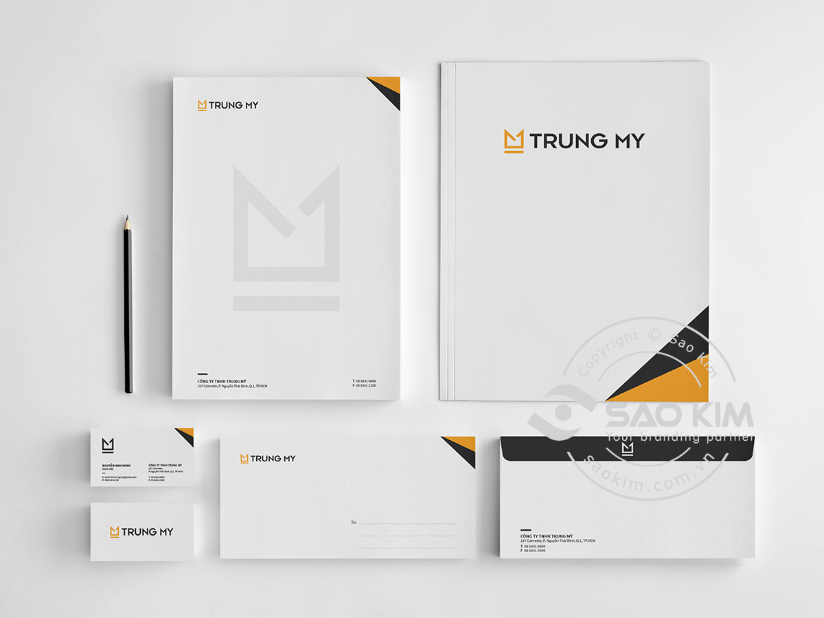 TRUNG MỸ - Thiết kế logo bất động sản Trung Mỹ