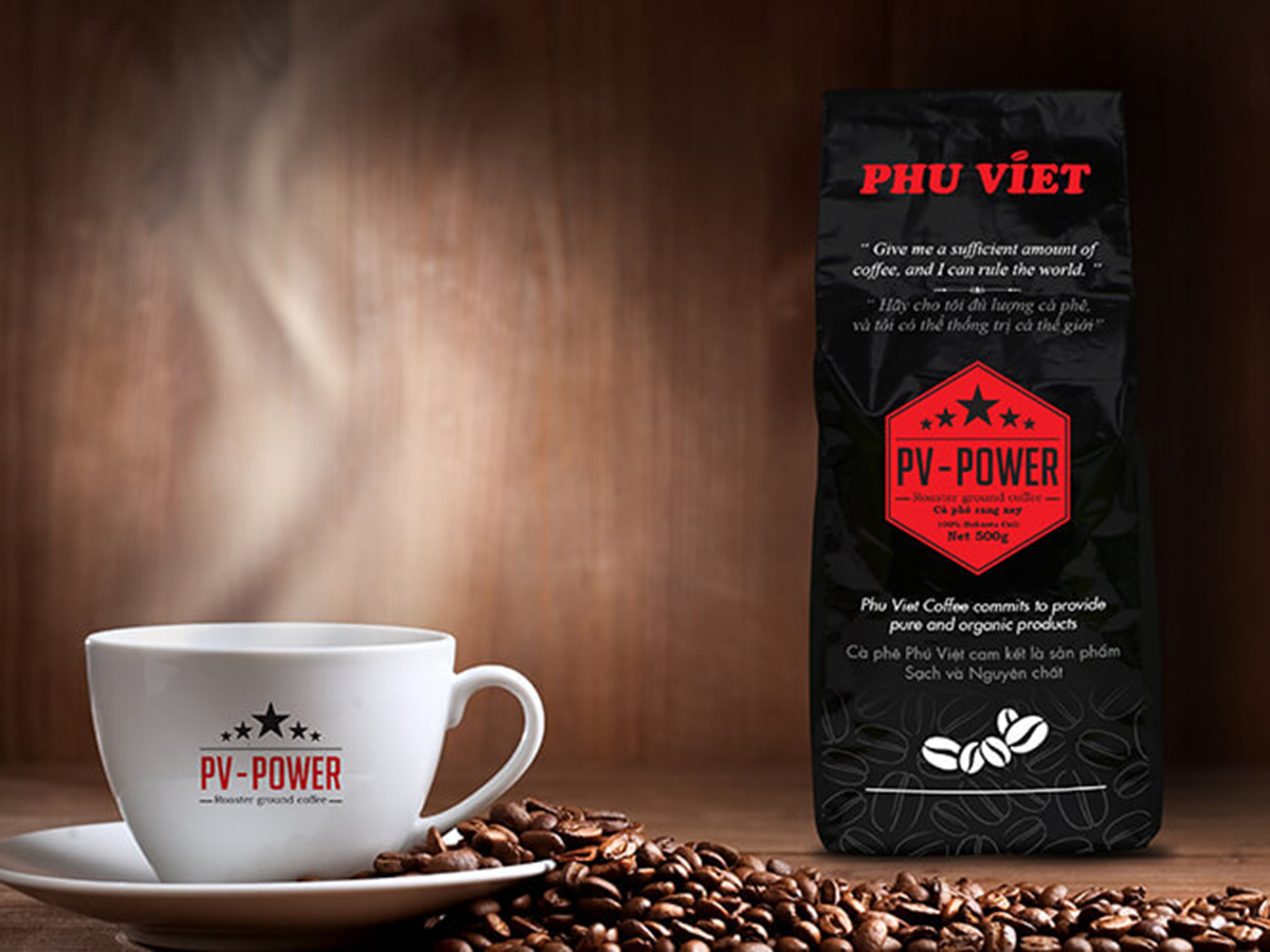 PHÚ VIỆT MIX - Thiết kế nhận diện thương hiệu Phú Việt