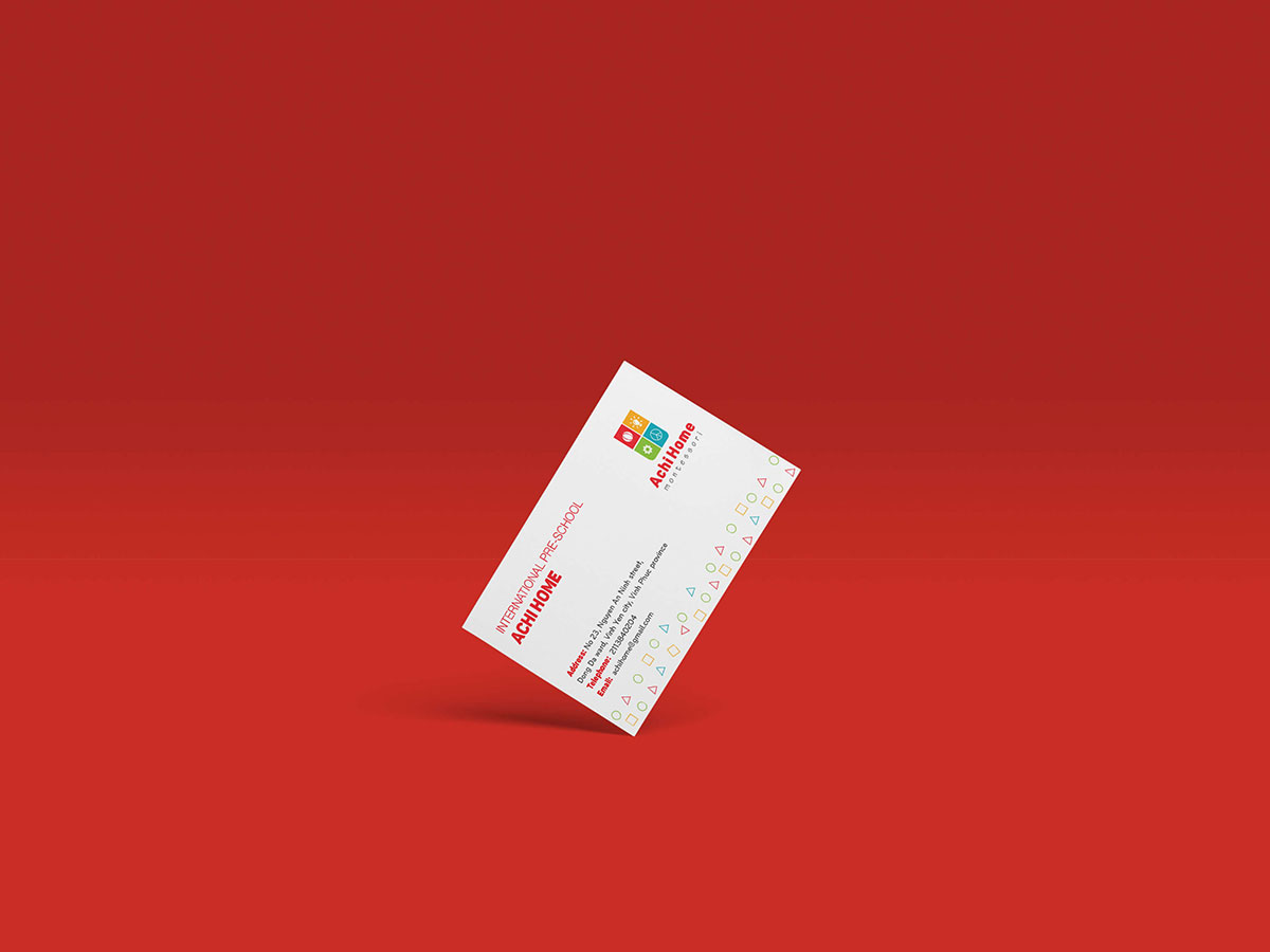 ACHI HOME - Xây dựng nhận diện thương hiệu trường mầm non Montestori