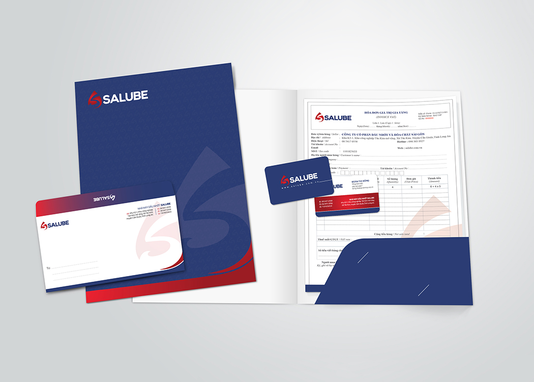 SALUBE - Thiết kế logo và nhận diện thương hiệu công ty Salube