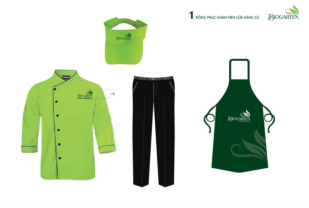 BIO GARTEN - Thiết kế logo và bộ nhận diện thương thực phẩm hữu cơ BioGarten