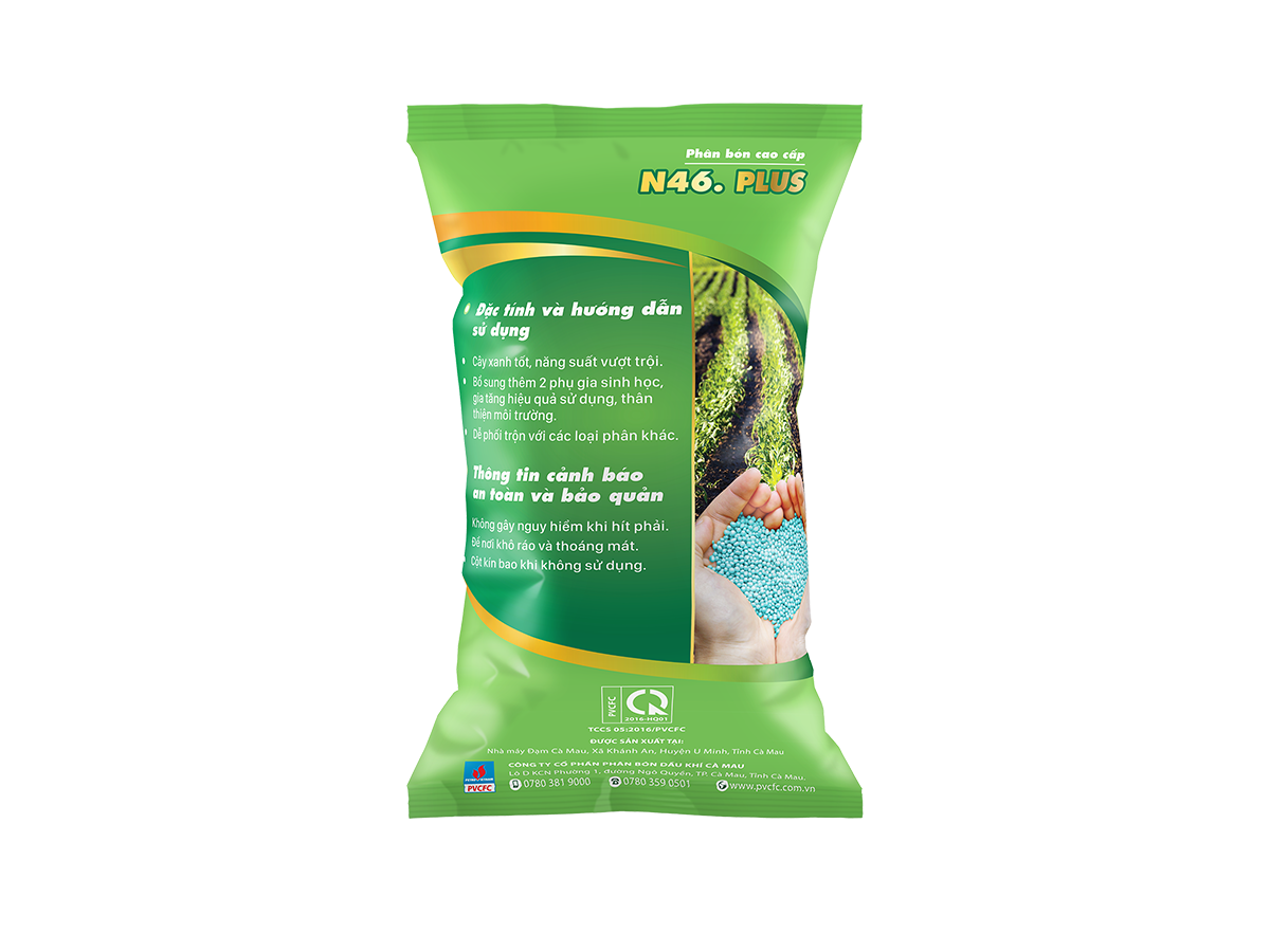 ĐẠM CÀ MAU - Thiết kế hệ thống bao bì sản phẩm mới cho phân bón Đạm Cà Mau