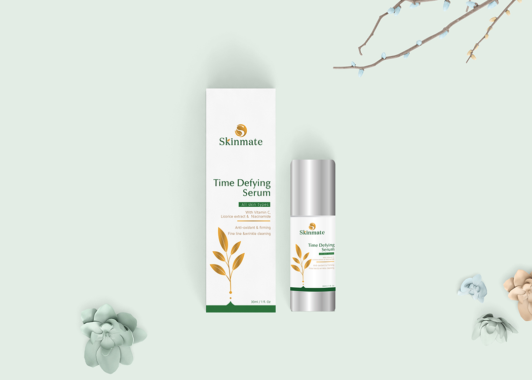 SKINMATE - Thiết kế logo mới cho thương hiệu mỹ phẩm SKINMATE