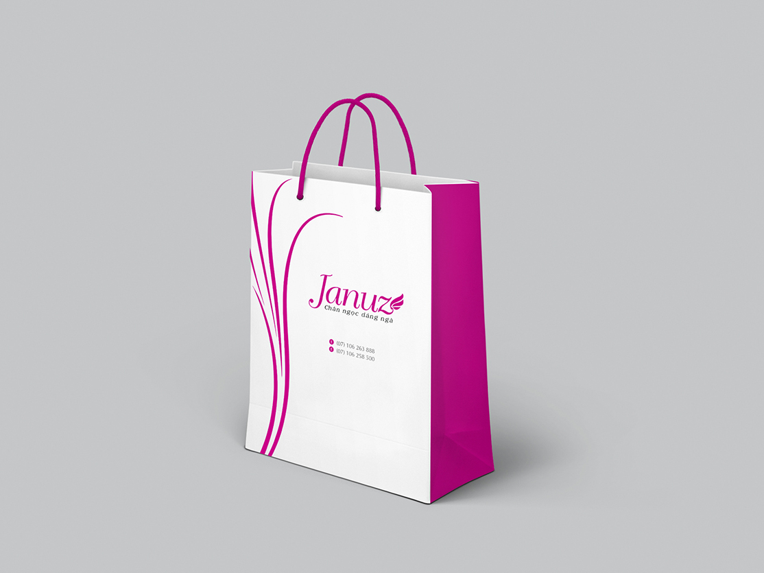 JANUZ - Thiết kế logo và nhận diện thương hiệu thời trang nữ JANUZ