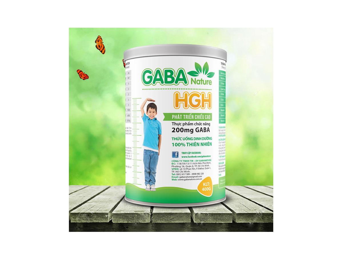 GABA NATURE - Thiết kế bao bì thực phẩm chức năng Gabanature