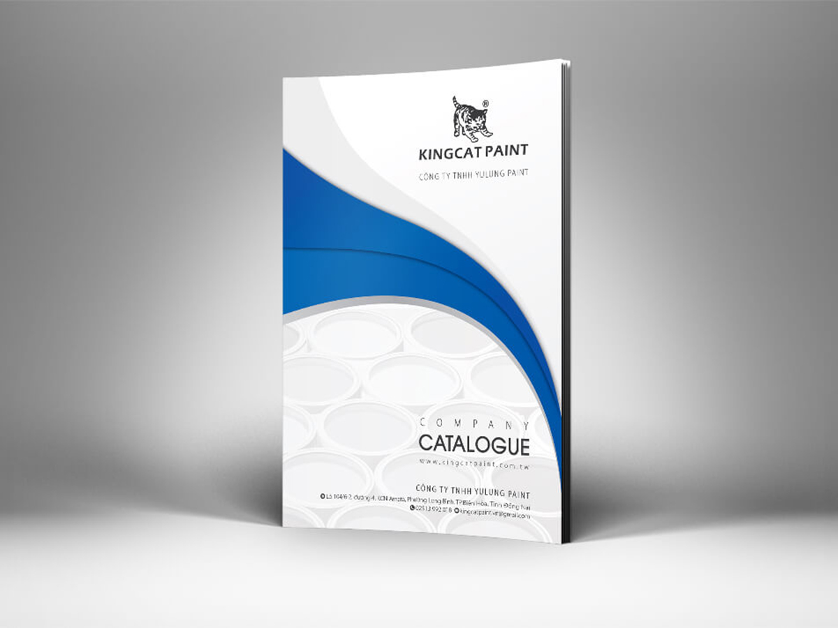 YULUNG PAINT - Thiết kế catalogue