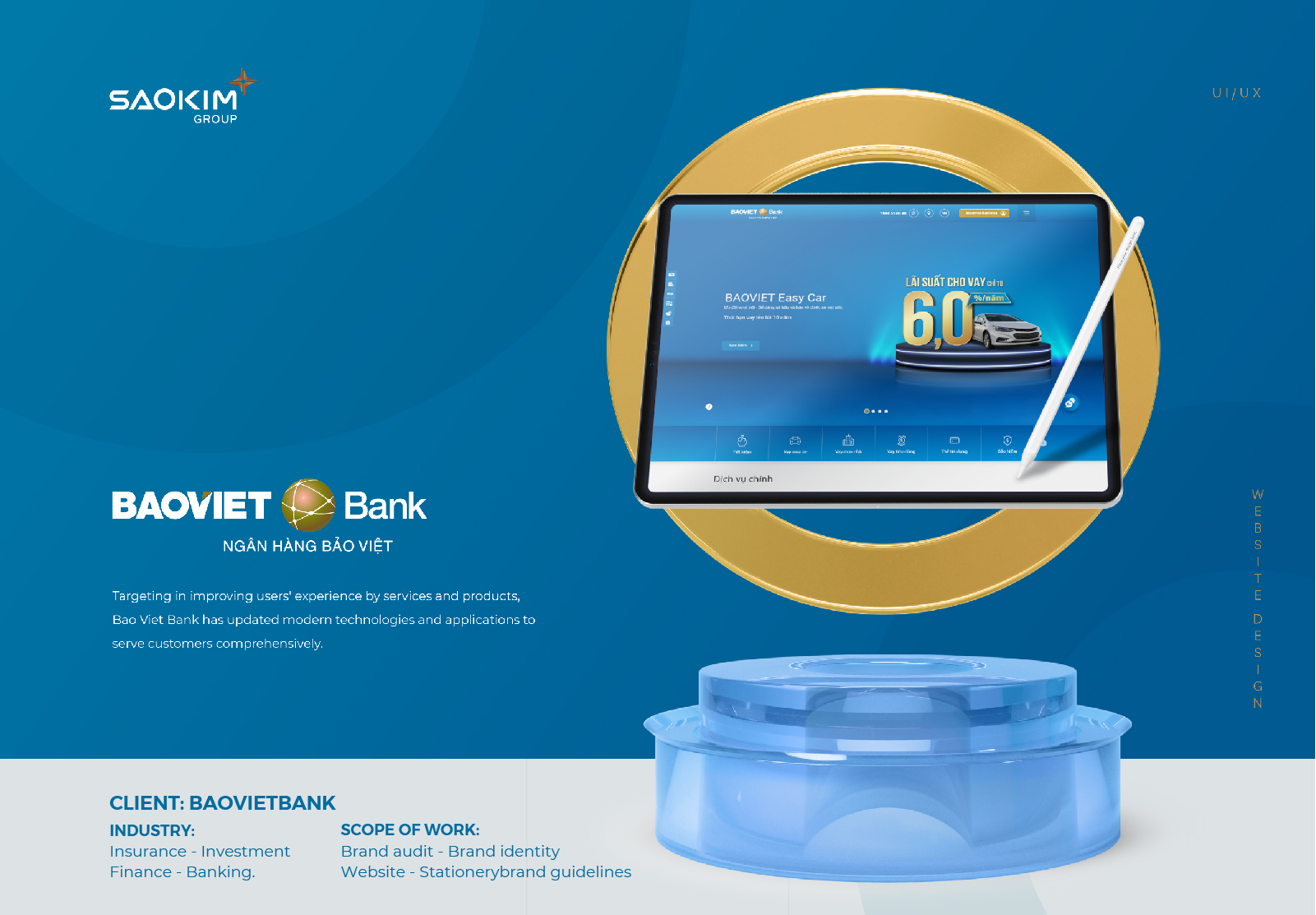 BẢO VIỆT BANK - Design Website BaoViet Bank