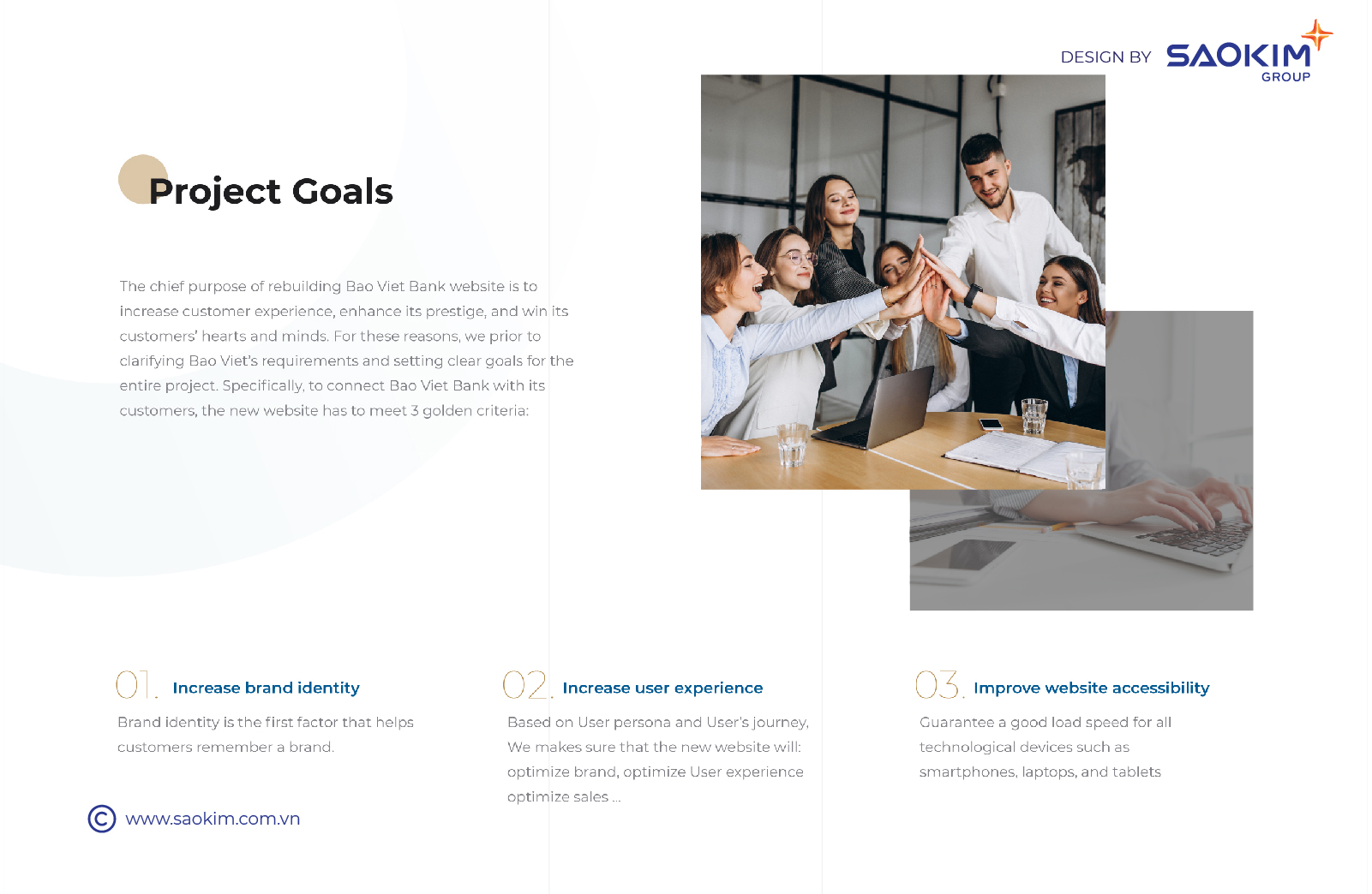 BẢO VIỆT BANK - Design Website BaoViet Bank