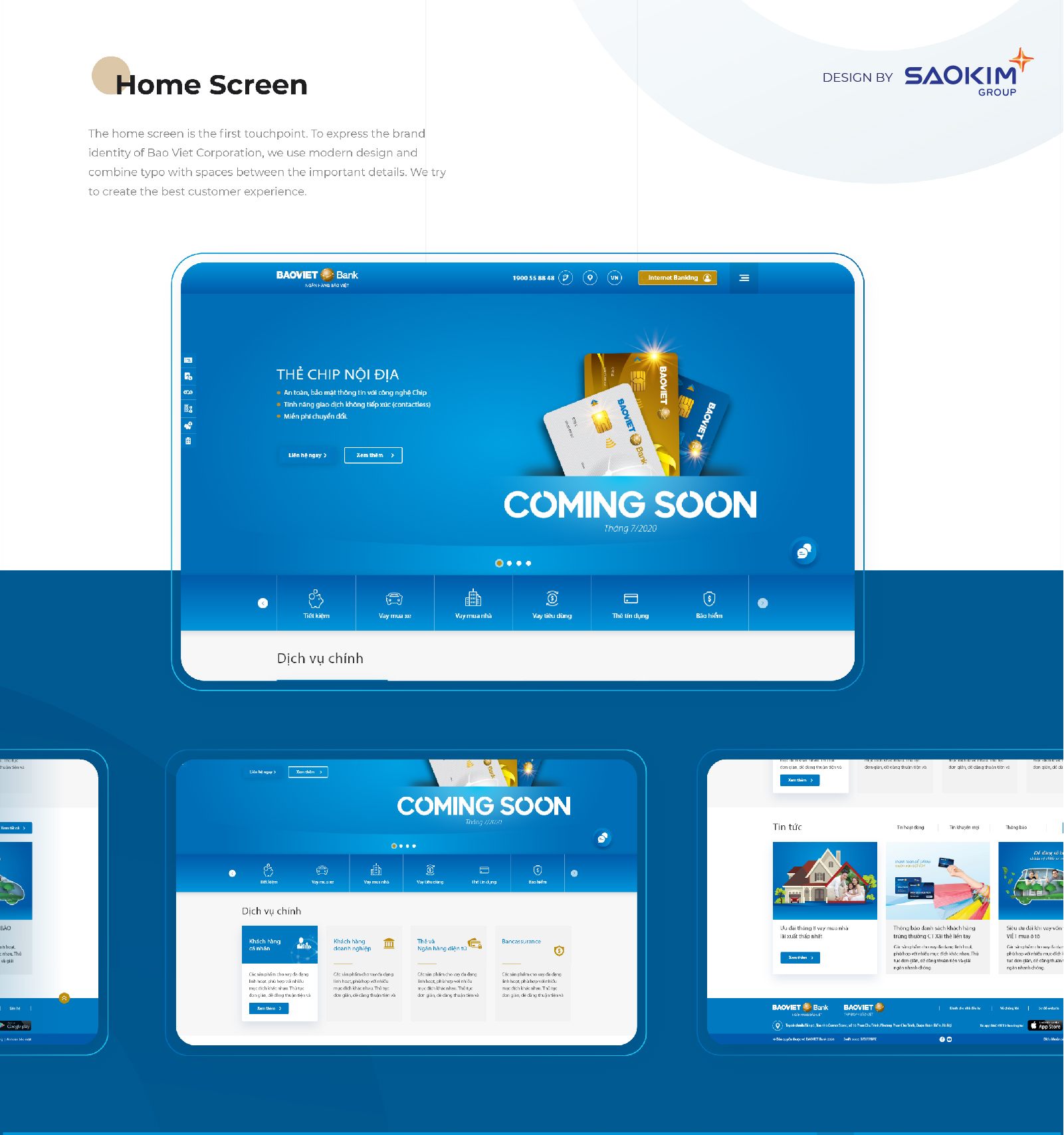 BẢO VIỆT BANK - Design Website BaoViet Bank