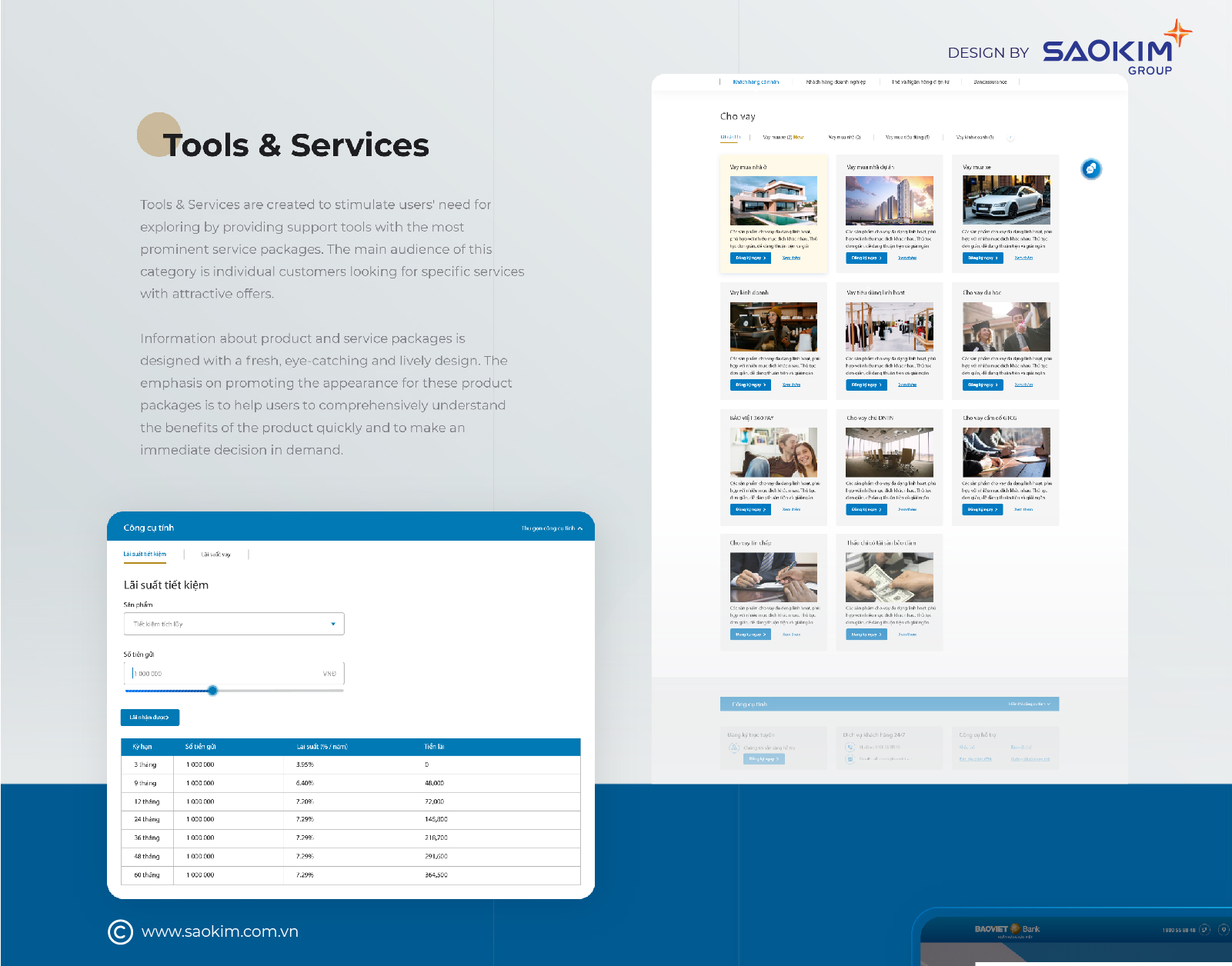 BẢO VIỆT BANK - Design Website BaoViet Bank