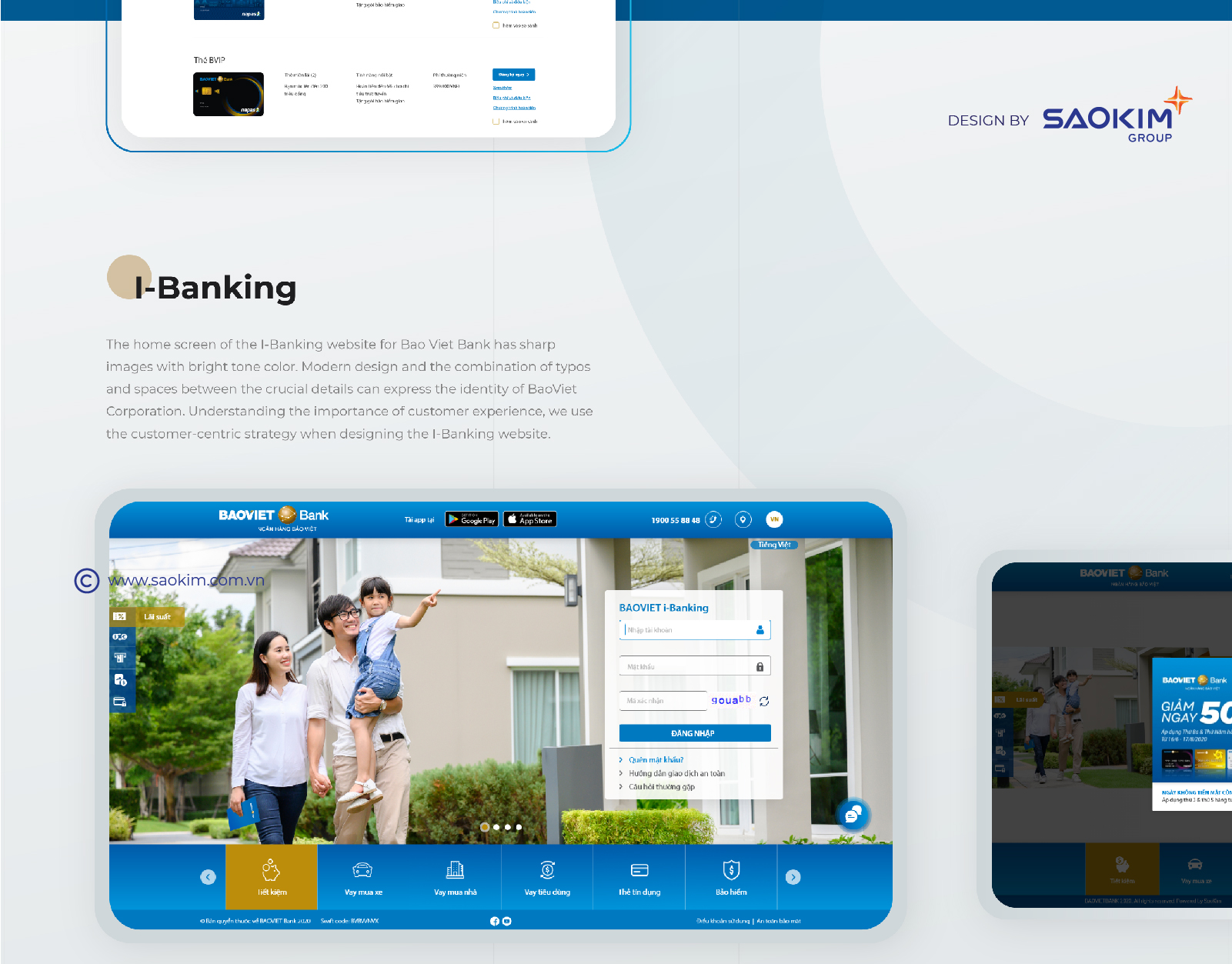 BẢO VIỆT BANK - Design Website BaoViet Bank