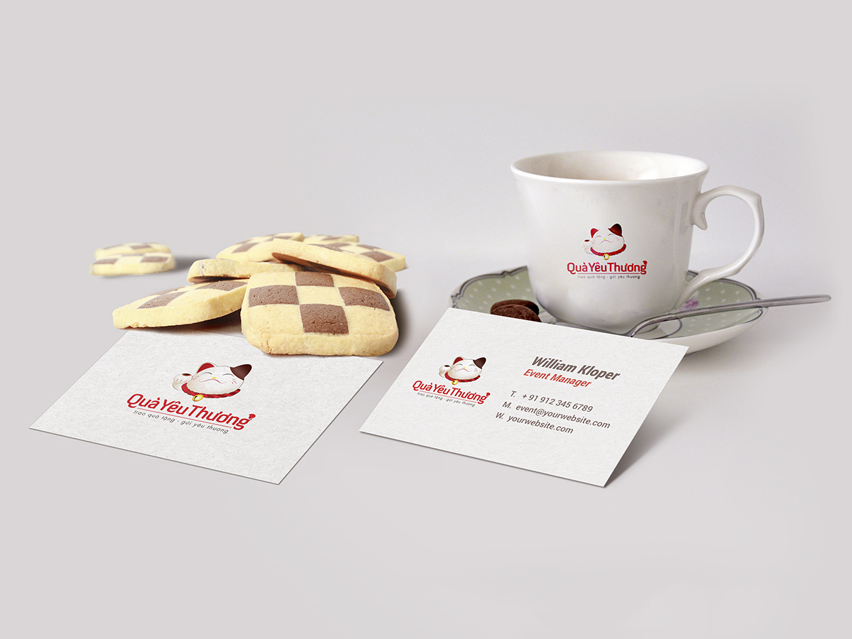 QUÀ YÊU THƯƠNG - Sức sống mới với mẫu thiết kế logo và nhận diện thương hiệu Quà Yêu Thương