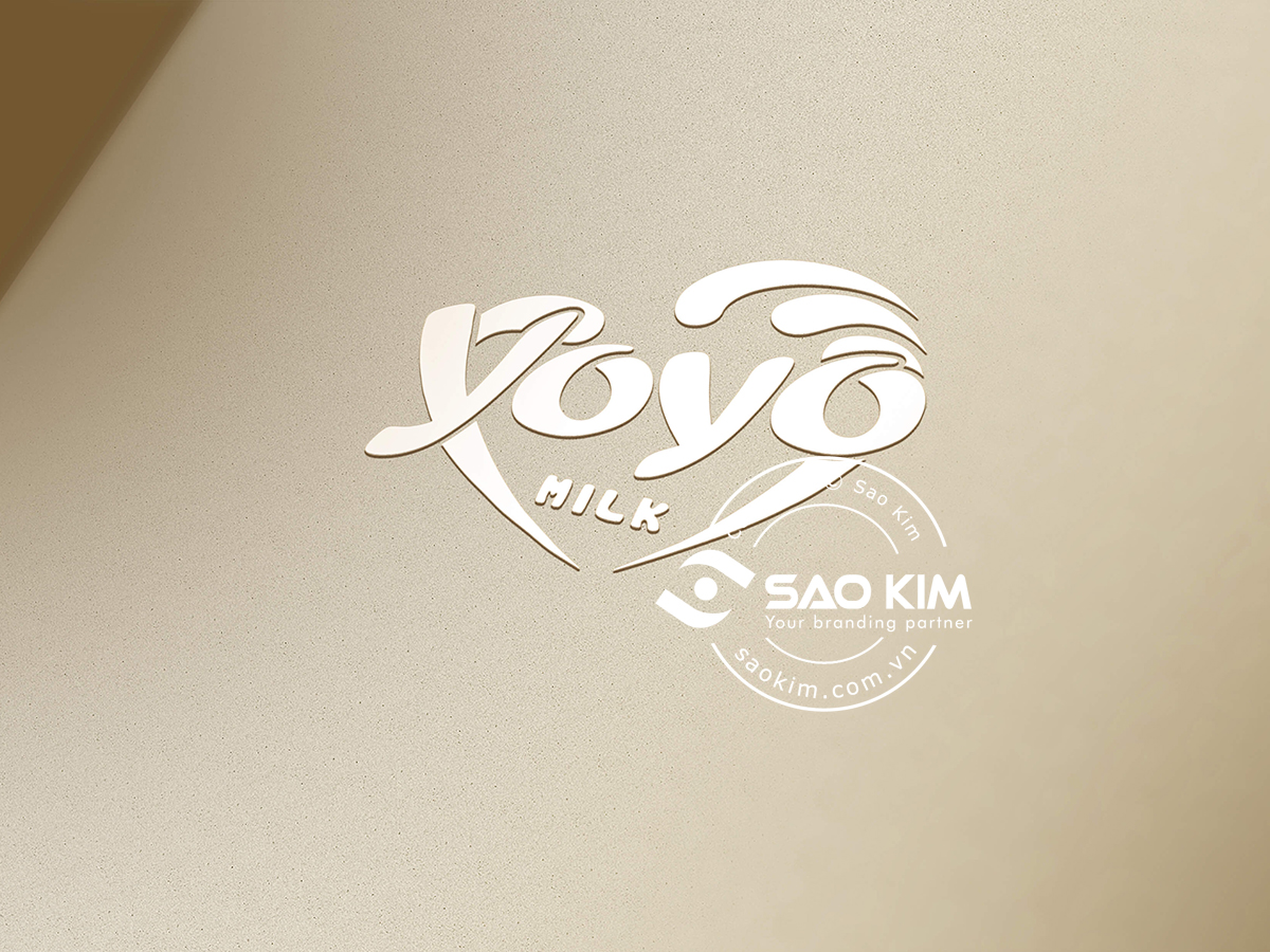 YOYO - Thiết kế logo sữa Yoyo