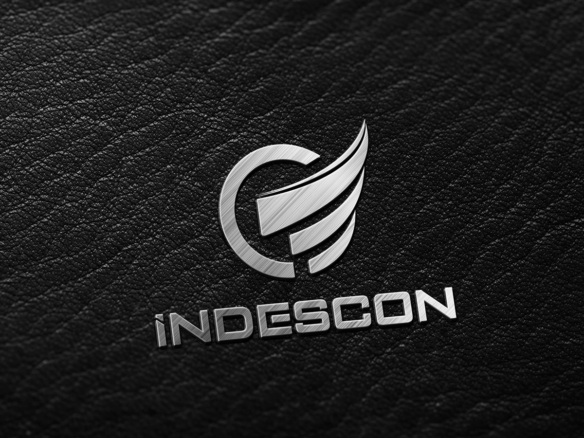 INDESCON - Thiết kế logo xây dựng INDESCON