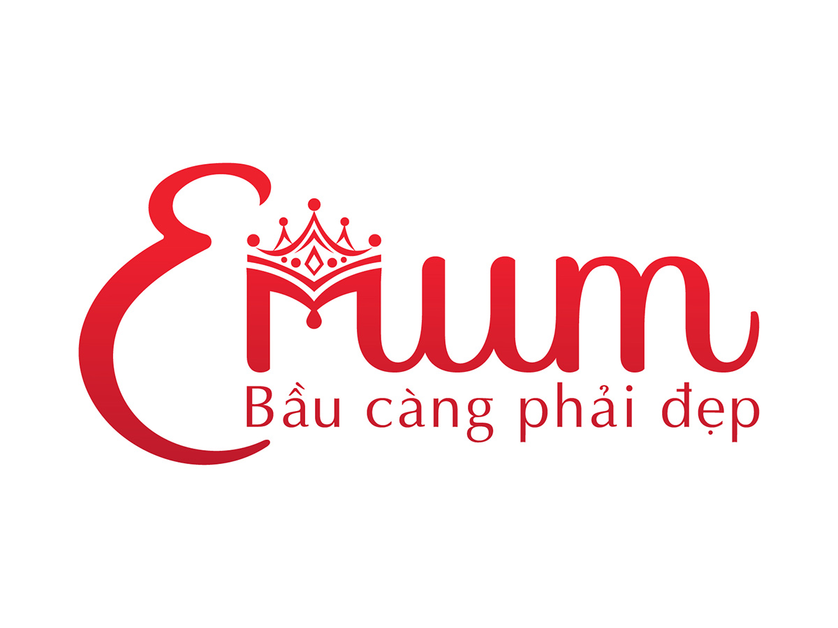 EMUM - Thiết kế logo và nhận diện thương hiệu thời trang đầm bầu EMUM