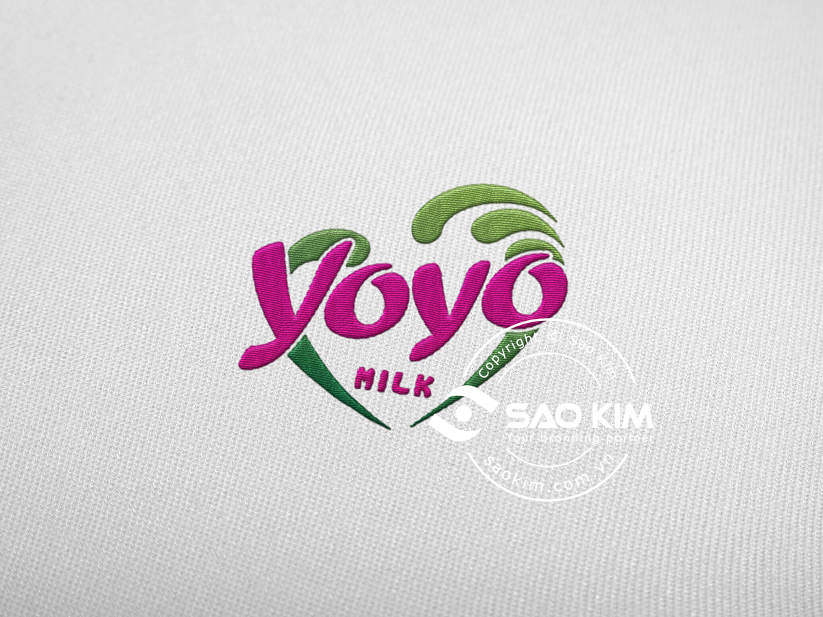 YOYO - Thiết kế logo sữa Yoyo
