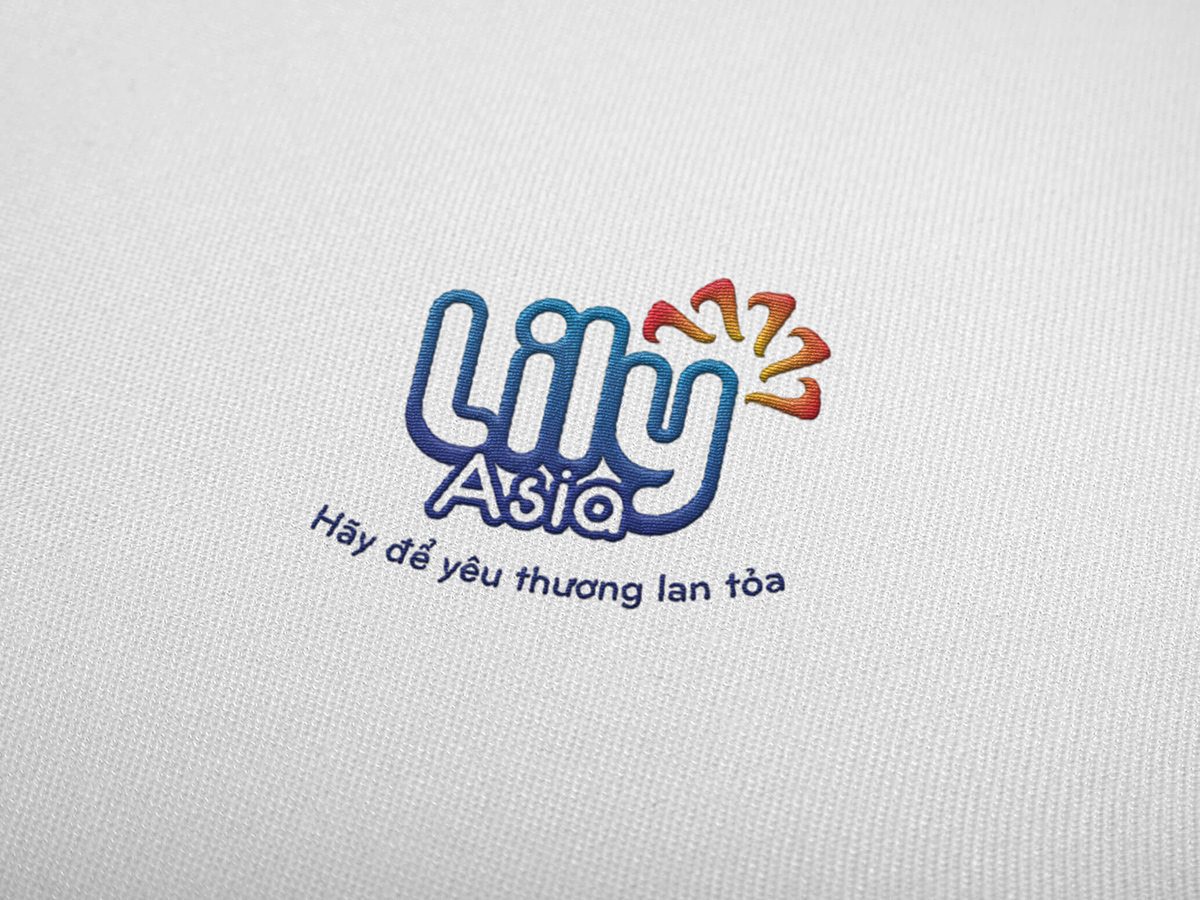LILYAsia - Thiết kế logo và bao bì sản phẩm nước giặt Lily Asia