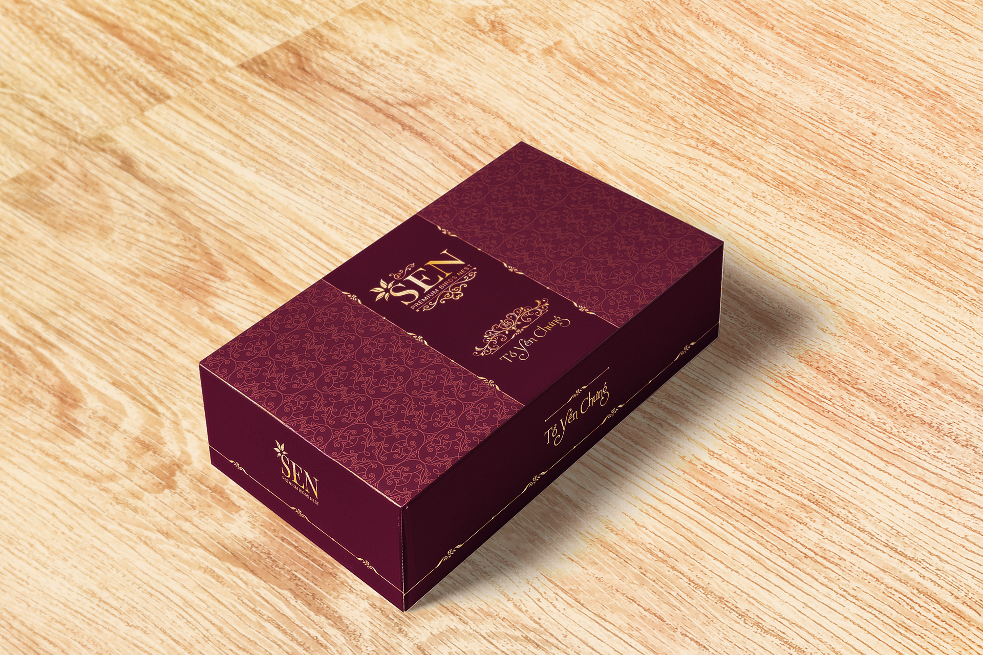 SEN PEARL & NEST - Thiết kế bộ bao bì nhãn mác sản phẩm yến chưng và tổ yến khô thương hiệu Sen Pearl & Nest