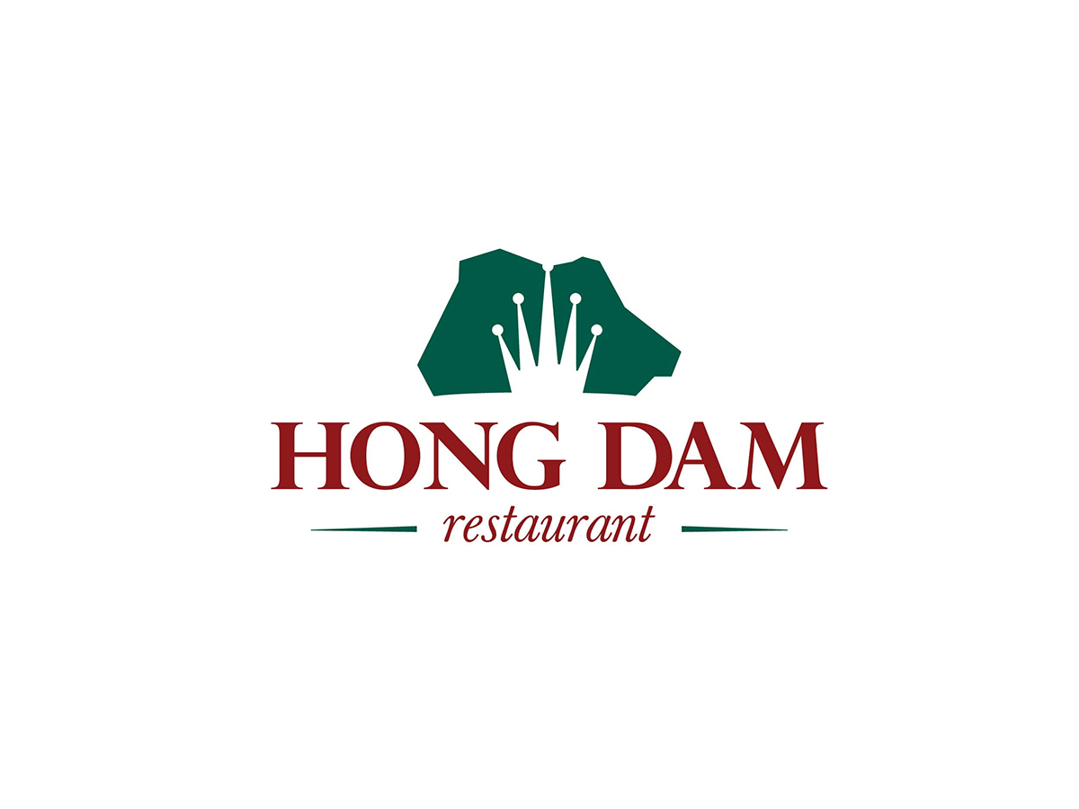 HỒNG ĐẬM - Thiết kế logo và nhận diện nhà hàng hải sản Hồng Đậm