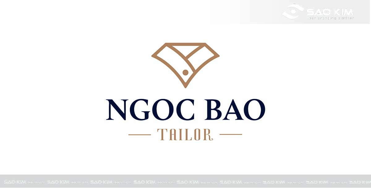 Ngọc Bảo - Thiết kế logo Nhà may Ngọc Bảo
