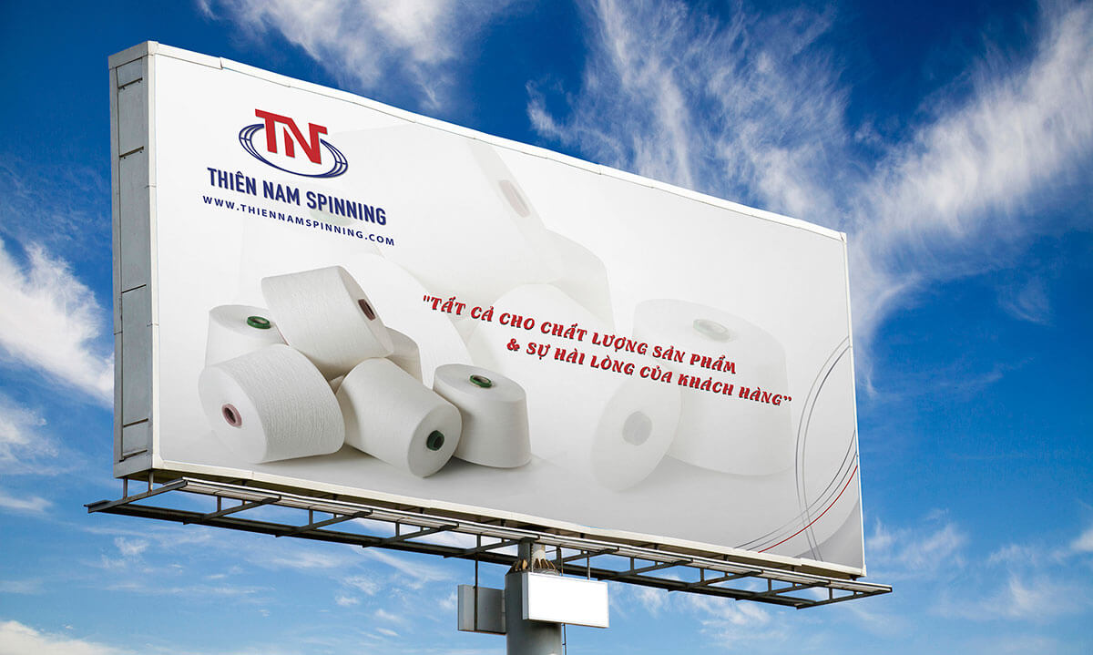 THIÊN NAM SPINNING - Thiết kế logo và hệ thống nhận diện thương hiệu Thiên Nam Spinning