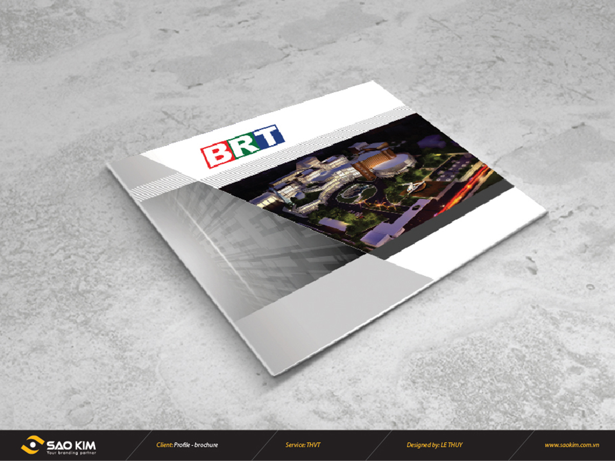 TH VŨNG TÀU - Thiết kế brochure Đài phát thanh truyền hình Vũng Tàu