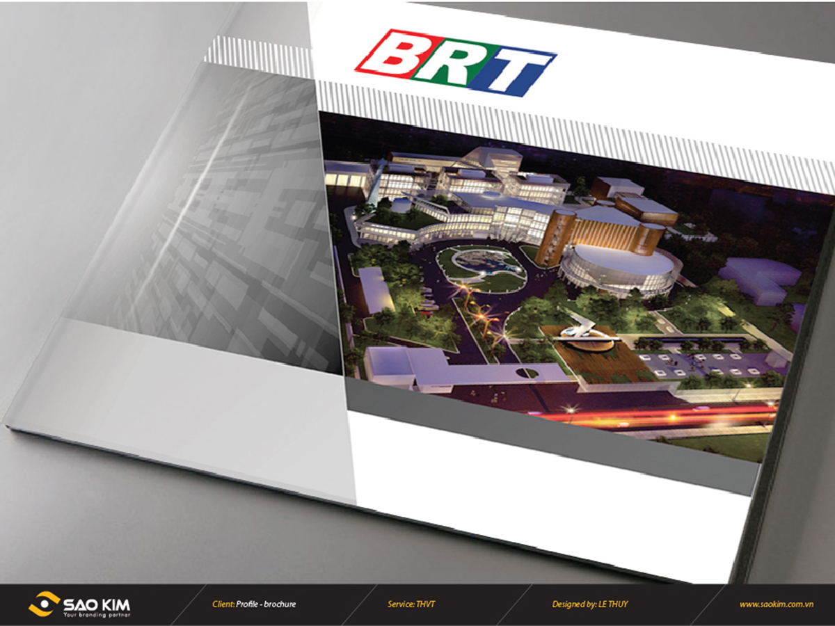 TH VŨNG TÀU - Thiết kế brochure Đài phát thanh truyền hình Vũng Tàu