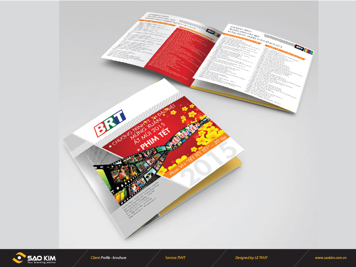 TH VŨNG TÀU - Thiết kế brochure Đài phát thanh truyền hình Vũng Tàu